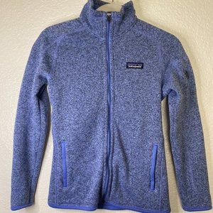 Women's Blue Patagonia XXS Full-Zip Sweater